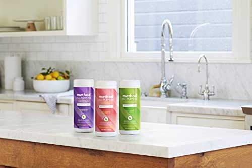 Method All-Purpose Cleaning Wipes, French Lavender, 70 Count (Pack of 6)