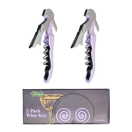 Shakey Professional Waiter's Corkscrew Wine Opener - 2-Pack