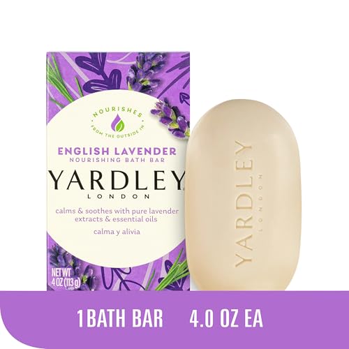 Yardley London English Lavender Moisturizing Bar Soap 4.25 oz