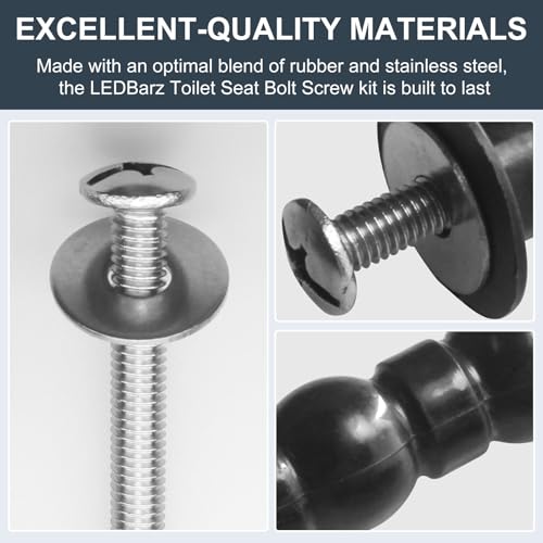 Toilet Seat Replacement Hardware Kit for TOTO THU651N, 2-Pack