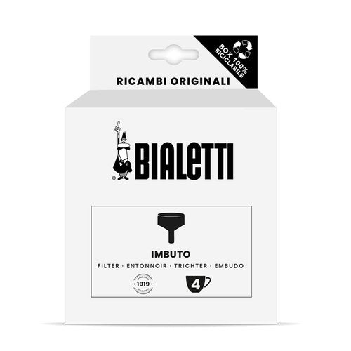 Bialetti Ricambi, Includes 1 Funnel Filter, Compatible with Brikka Bialetti 4 cups