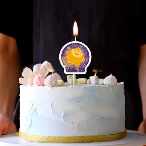 Purple Birthday Candle - Unique 2.6" x 2.4" Gifting Candle