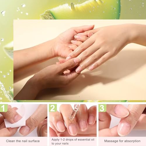 Honey Joy Cuticle Oil for Nails - Hami Melon Scented Hydrating Nail Care