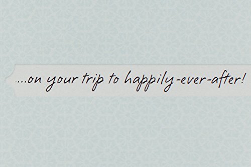 Hallmark Wedding Shower Greeting Card - Get-Away Car Design