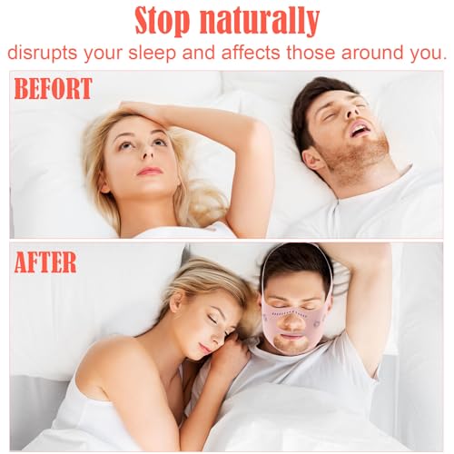 Fukaisu Adjustable Sleeping Chin Strap for V Line Face Shaping & Snoring Relief
