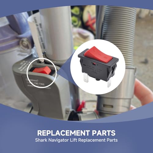 Replacement Vacuum Power Switch for Shark Navigator Lift-Away Models