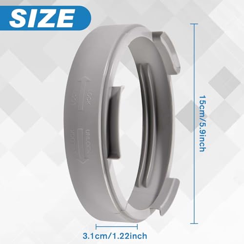 5.9-Inch Portable Air Conditioner Exhaust Hose Coupler Adapter