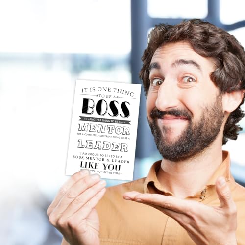 Funny Boss's Day Card - Humorous Gift for Boss & Leader
