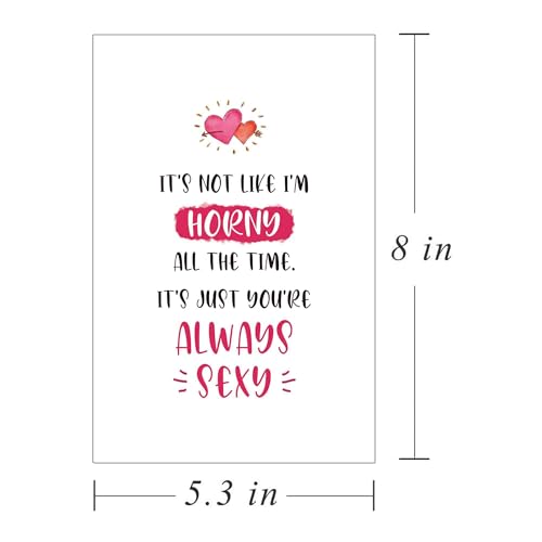 Funny Adult Humor Card for Valentine's Day & Anniversaries