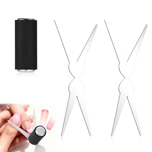 Cat Eye Magnet Tool Set with Double-Ended Scissor Iron Sheets for Gel Polish