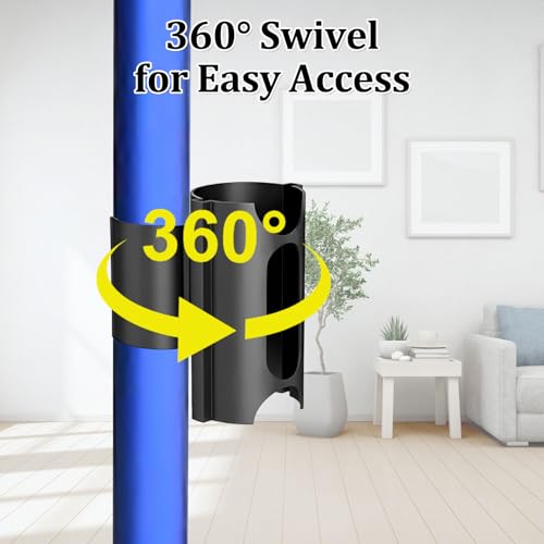 Dyson Vacuum Wand Clip Holder for V7 V8 V10 V11 V15 G5 - 2-in-1