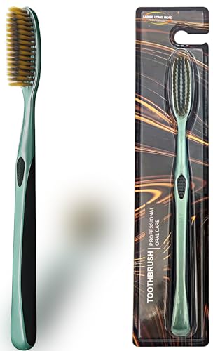 CMHX Huge Head Toothbrush with Soft Dupont Bristles for Deep Cleaning