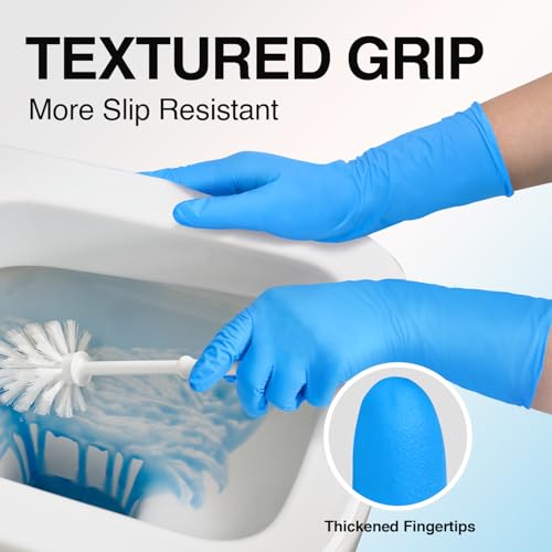 Schneider Disposable Medical Gloves Medium - Latex-Free, Powder-Free, 50 Pack, Extended Cuff