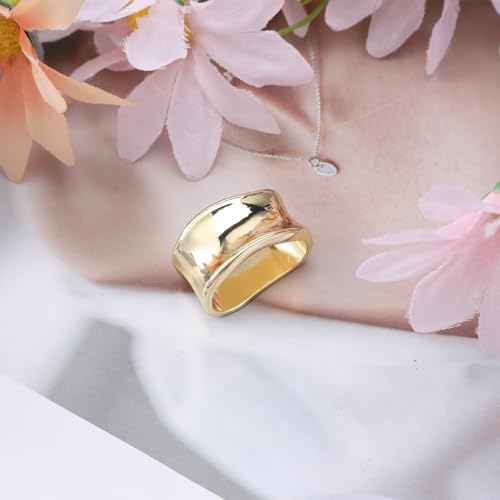 Gold Scarf Ring for Women - Elegant Silk Shawl Slide Accessory