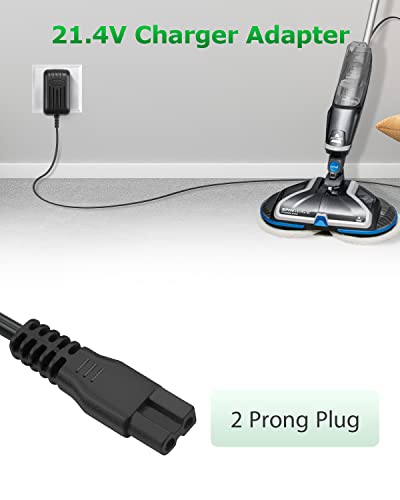 Replacement 21.4V Charger for Bissell SpinWave Cordless Hard Floor Mop