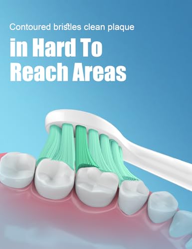 Toothbrush Replacement Heads for Philips Sonicare 10 Pack Refill White