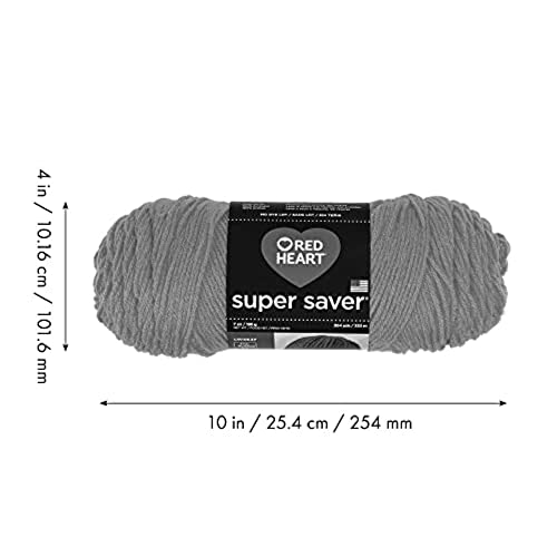 Red Heart Super Saver Yarn 3-Pack Blue Bell - Worsted Weight Acrylic for Crocheting & Knitting