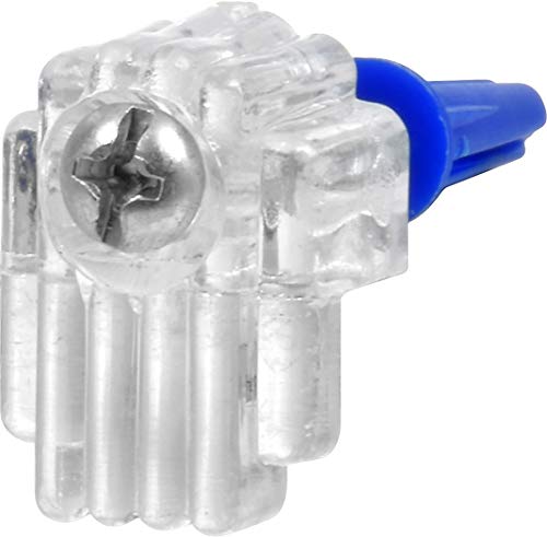 Hillman Plastic Mirror Holders Set with Screws - 20lb Capacity (4 Pack)