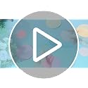 Outus Pastel Circle Garland Banners, 5-Piece Paper Hanging Streamer Set
