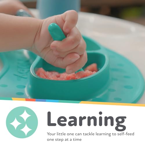 Nuby Baby's First Spoons Set - 3 Pack in Aqua, Red, Blue