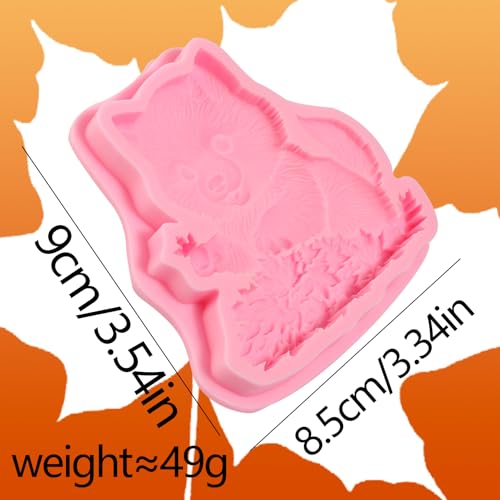 Cute Dog Silicone Mold for Cake Decoration Fondant Chocolate and Crafts