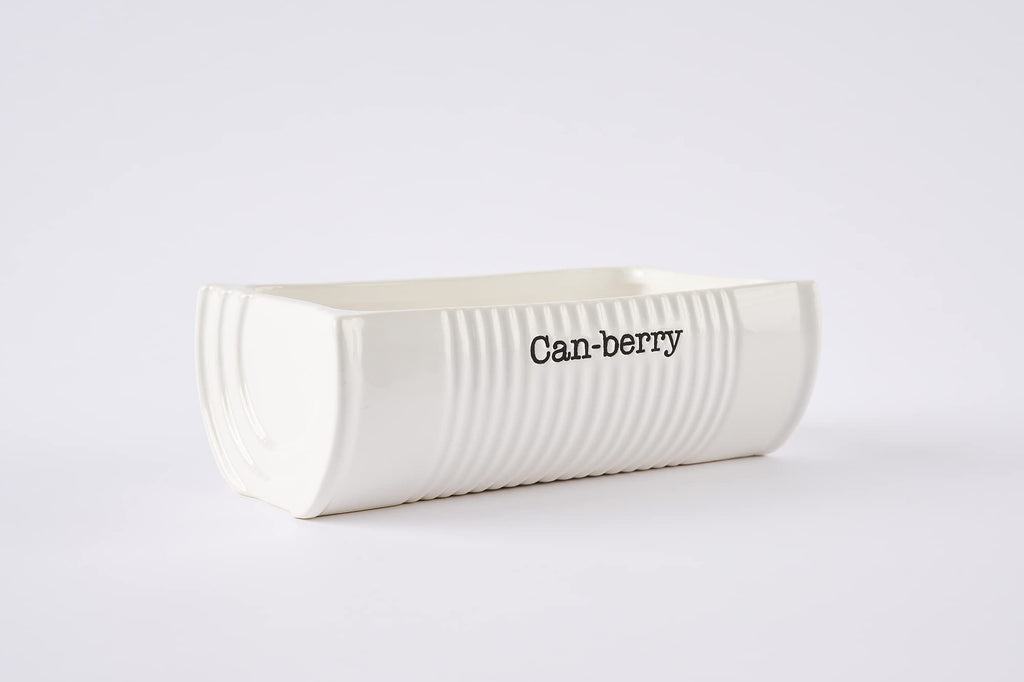 Mud Pie Can-Berry Ceramic Cranberry Serving Dish and Spatula Set
