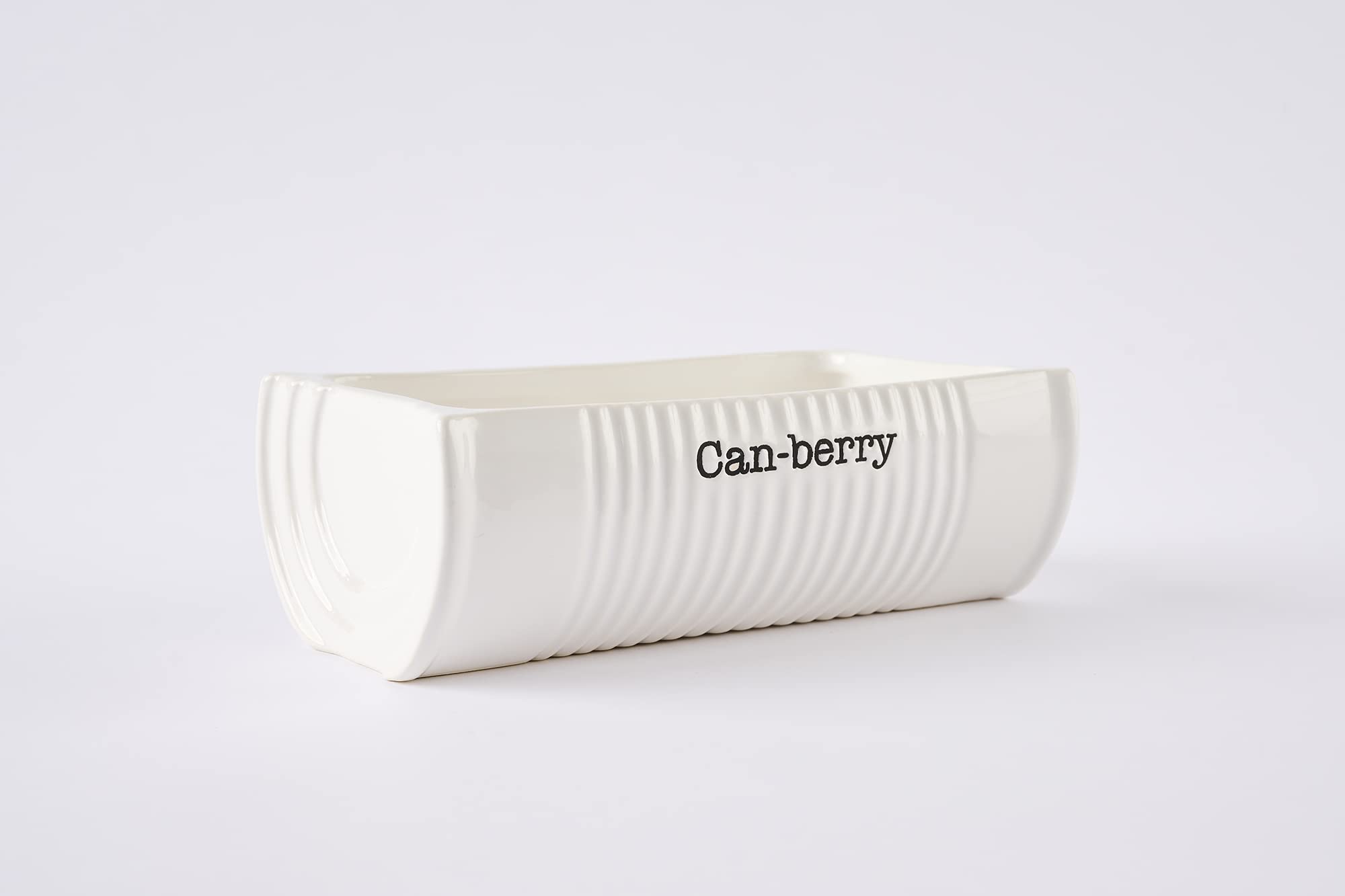 Mud Pie Can-Berry Ceramic Cranberry Serving Dish and Spatula Set