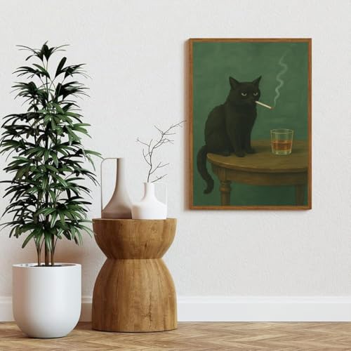 Black Cat Diamond Painting Kit - 5D DIY Art for Home Decor