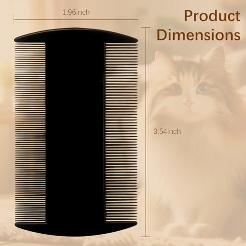 Kootinn 10-Pack Double-Sided Pocket Hair & Beard Comb Set