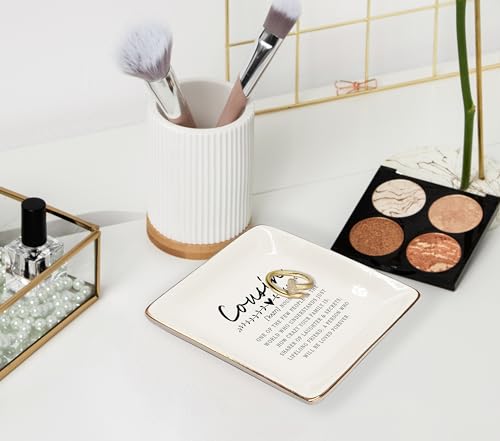 Ceramic Jewelry Tray for Cousins - Perfect Gift for Women
