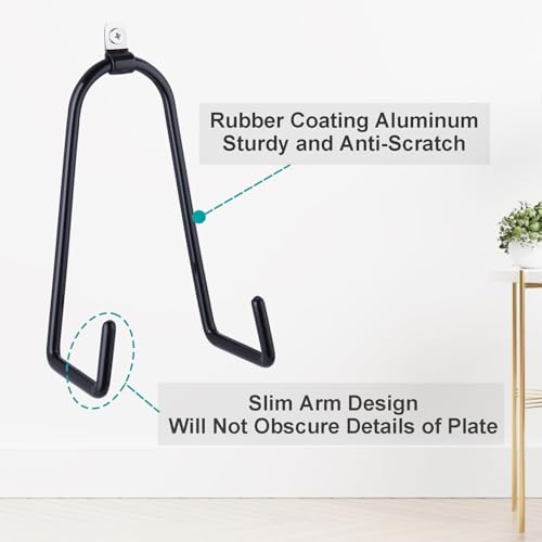 Adjustable Wall Plate Hanger for 7-14 Inch Plates | LEVOSHUA (2 Pack)