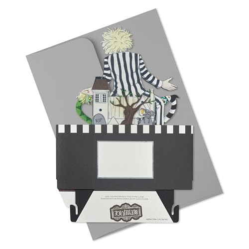 Beetlejuice Birthday Pop-Up Card | Hallmark 3D Greeting Card