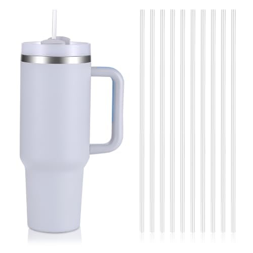 100 PCS Extra Long 12 Inch Clear Disposable Straws for 40oz Tumblers