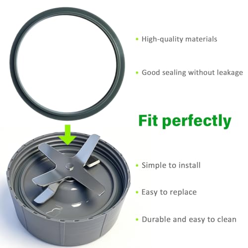 BEBEEPOO Rubber O Ring Gaskets for Nutribullet 600W & 900W