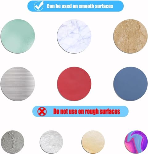 Heavy Duty Suction Cups 55mm - 6 Pack for Windows & Glass
