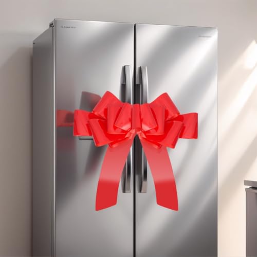 30-Inch Giant Red Car Bow - Oversized Pull Bow for New Car Gifts