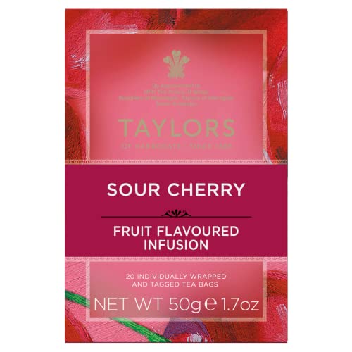 Taylors of Harrogate Sour Cherry Infusion Tea - 40 Teabags