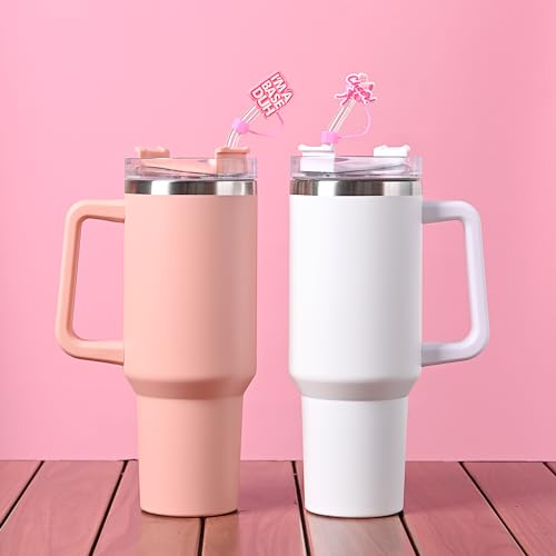 10-Pack Cheerleading Straw Covers for 30 & 40 Oz Tumblers