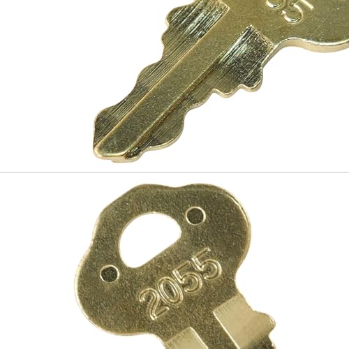 2055 Toilet Paper Dispenser Key Replacement - 6 Pack for Braley
