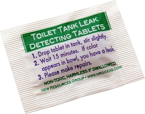 New Resources Group Toilet Leak Detection Dye Tablets - 10 Pack
