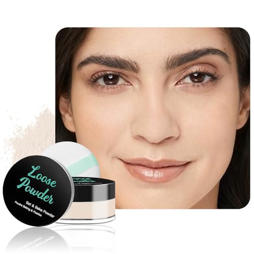 QIDSTERS Translucent Loose Setting Powder With Built-In Puff 0.21 oz