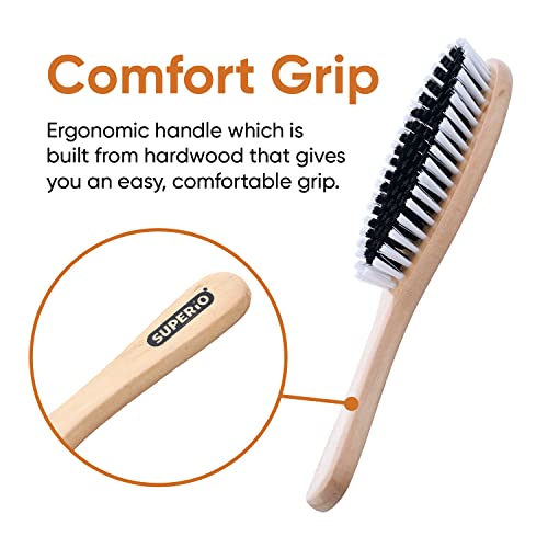 Superio Multi-Purpose Garment Brush for Lint & Pet Hair Removal