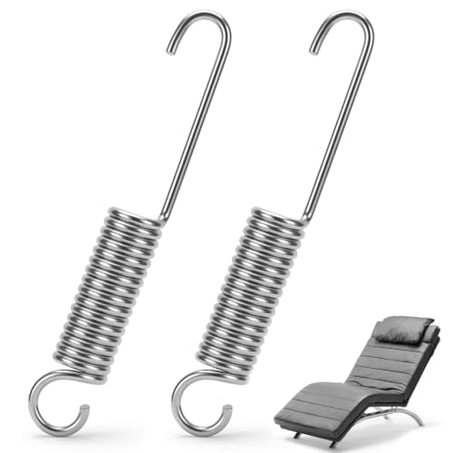 Stainless Steel Recliner Springs - 2 Pack, 4.5 Inch Heavy Duty