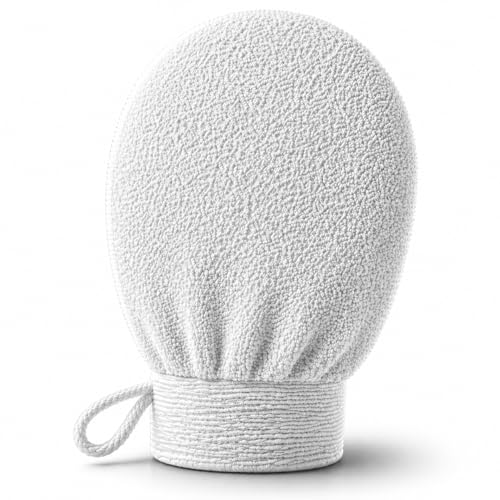 Exfoliating Glove for Body Dead Skin Removal & Ingrown Hair Scrub Mitt
