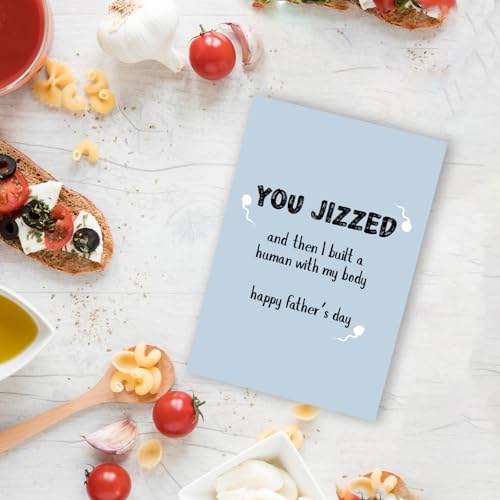 Funny Father's Day Card for Husband or Boyfriend - Humorous Gift