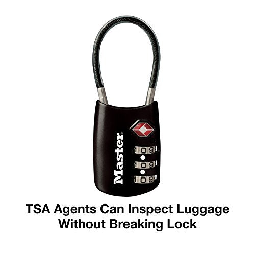 Master Lock TSA Approved Set Your Own Combination Luggage Lock