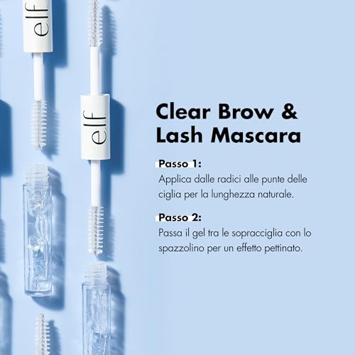 e.l.f. Clear Brow & Lash Mascara Dual-Sided Grooming Gel