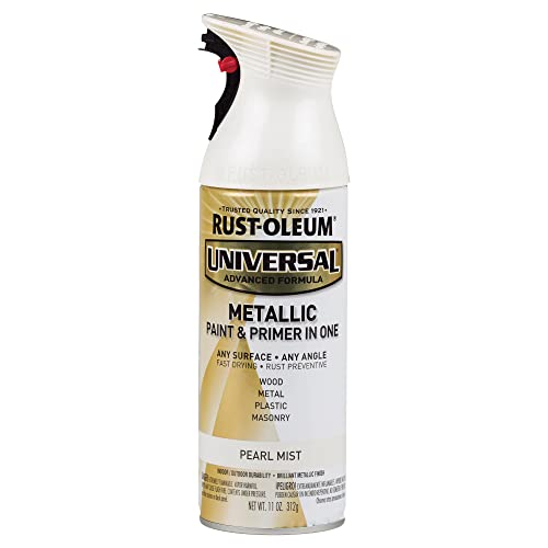 Rust-Oleum Universal Metallic Mist Spray Paint 11oz - Pearl Mist