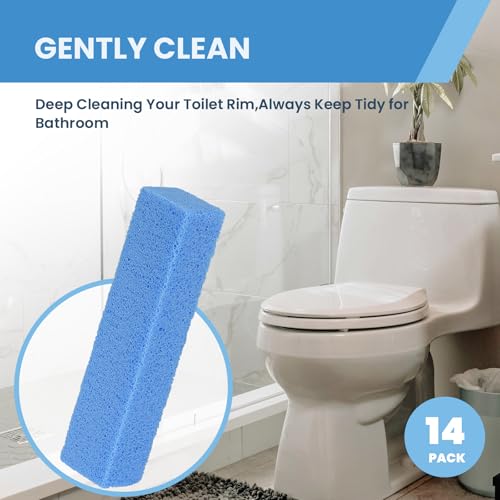 14 Pack Pumice Stones for Effective Toilet & Surface Cleaning