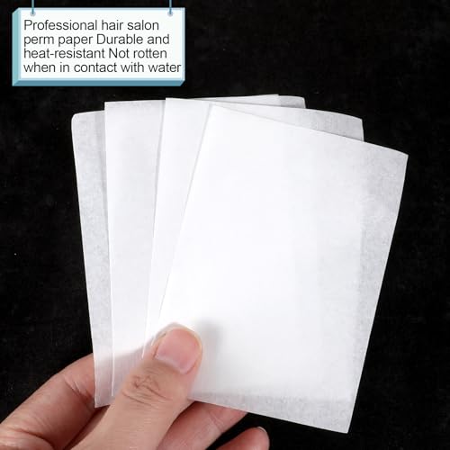 Psiriol 300 Pcs Heat-Resistant End Papers for Hair Perm & Curling